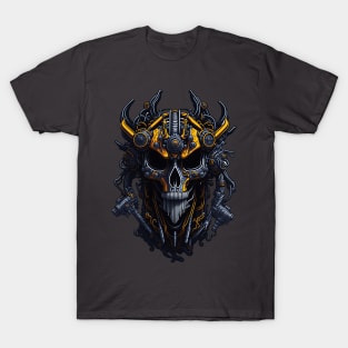 Mecha Skull S01 D93 T-Shirt